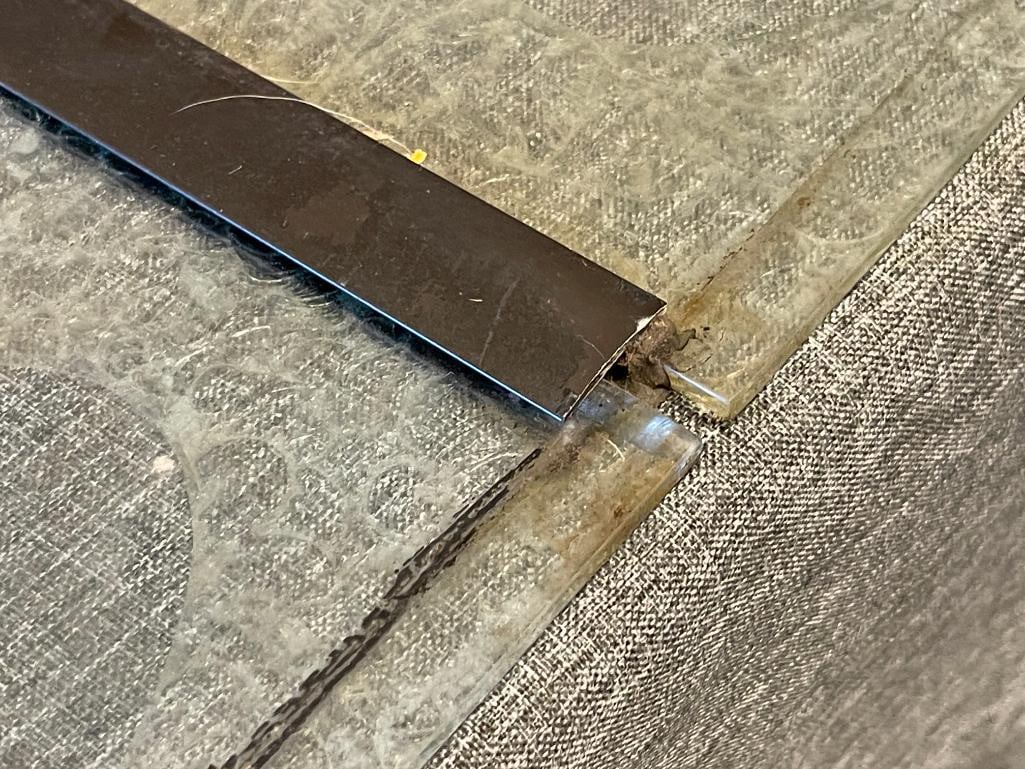 HISTORICAL NEVADA BROTHEL MEMORABILIA JOE & SALLY MUSTANG RANCH ENTRY GLASS, REVOLVER, MONEY CLIP - 7