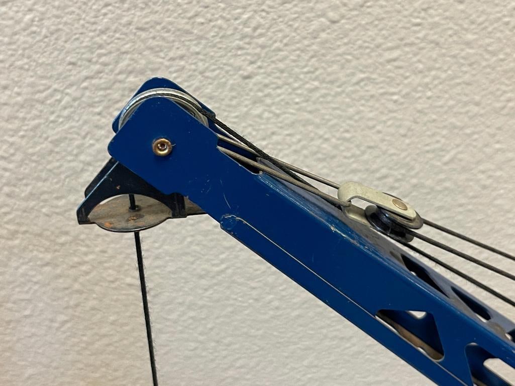 1950'S / 1960'S NY-LINT TOYS NYLINT CLARK MICHIGAN T-24 CRANE CONSTRUCTIN TOY PRESSED STEEL - 6