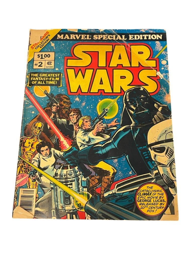 1977 MARVEL SPECIAL EDITION STARWARS #2 LARGE FORMAT COMIC BOOK (1 of 9)