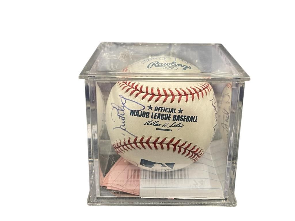 DETROIT TIGERS PROFESSIONAL TEAM SIGNED BASEBALL (1 of 7)