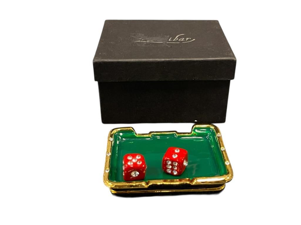 ZANZIBAR CASINO THEMED BEJEWELD TRINKET BOX TANGIERS NO. 109 (1 of 6)