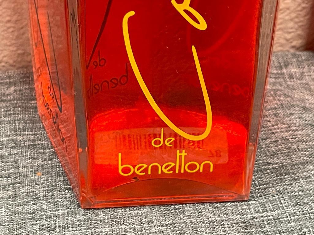 DEPARTMENT STORE PERFUME / PARFUME FACTICE COLORS DE BENETTON LARGE DISPLAY FRAGRANCE BOTTLE - 4