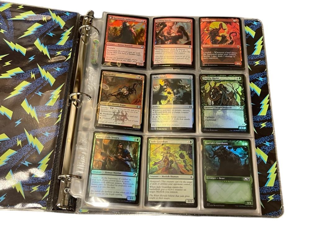 OVER 120 PLUS MAGIC THE GATHERING FANTASY COLLECTOR CARDS INCLUDES VINTAGE AND FOIL CARDS (1 of 12)