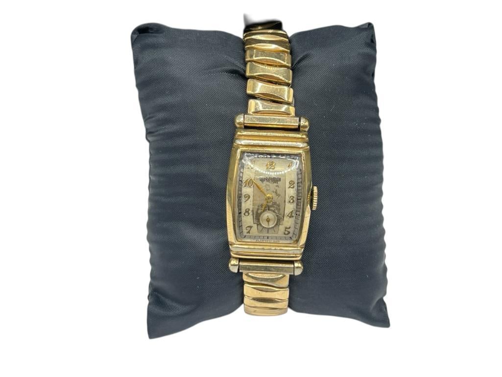 VINTAGE GRUEN CONORUMA 15 JEWELS SWISS MADE WRISTWATCH (1 of 7)