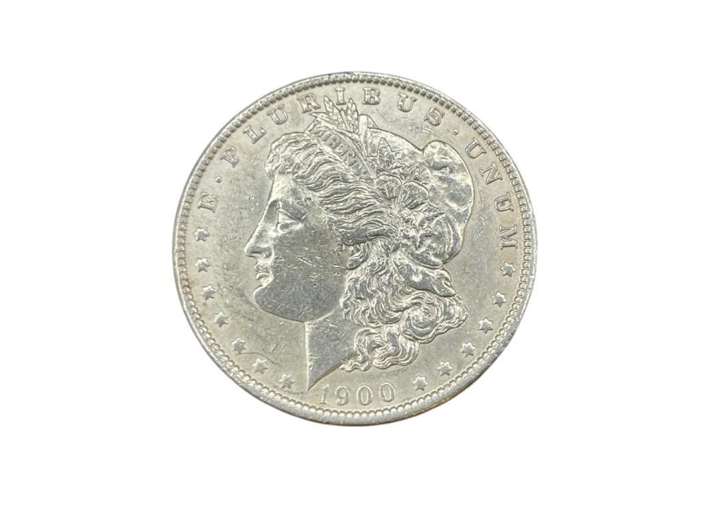 1900 U.S. MORGAN SILVER DOLLAR (1 of 7)