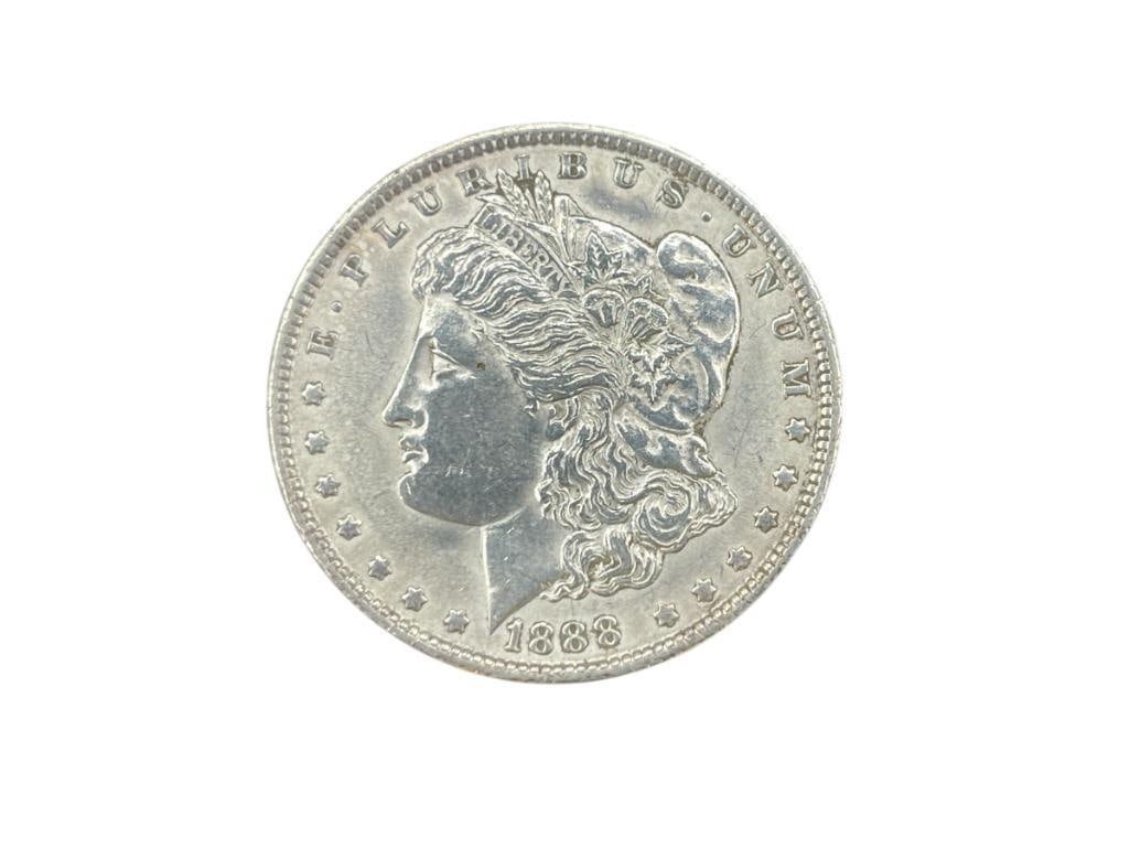 1888 U.S. MORGAN SILVER DOLLAR (1 of 6)