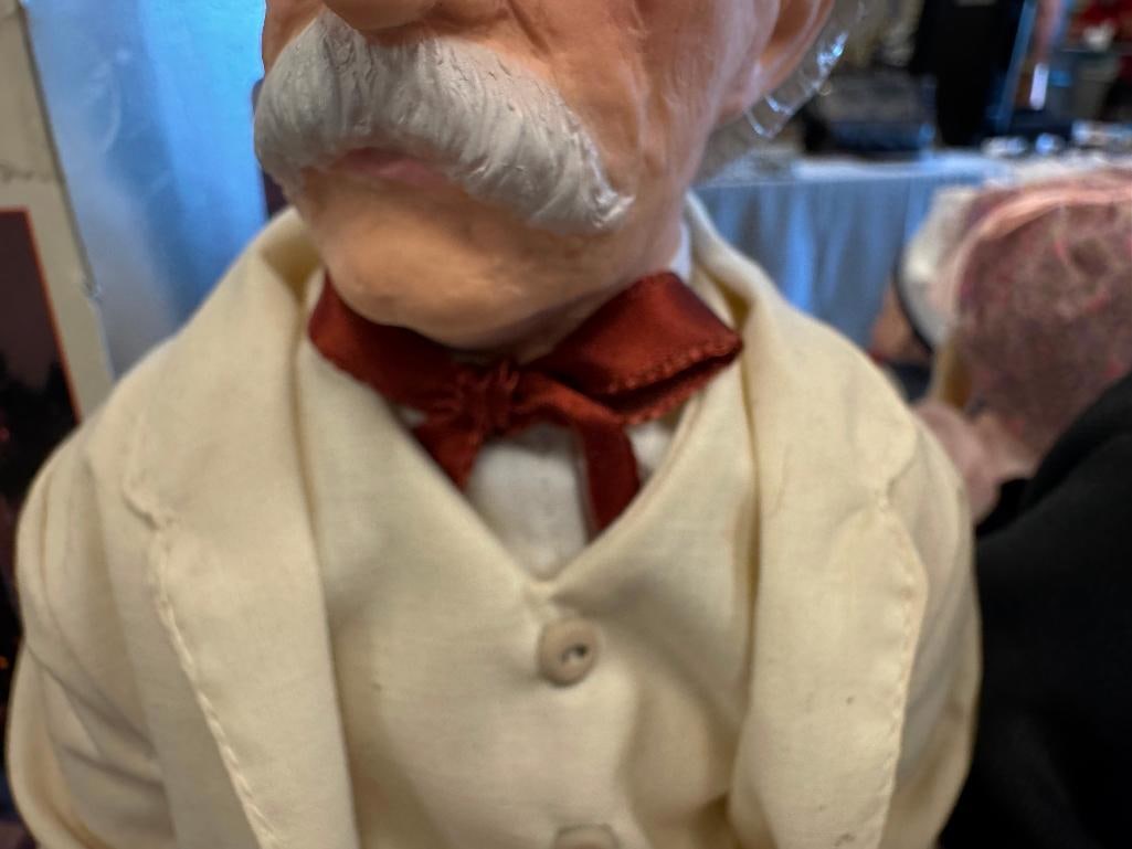 1983 MARK TWAIN BY EFFANBEE DOLLS AND 1980 W.C. FIELDS CENTENNIAL DOLL ALSO MADE BY EFFANBEE DOLLS - 6