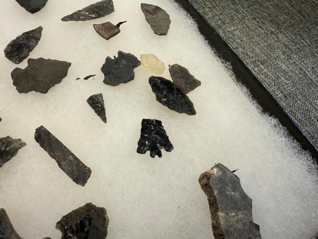 NATIVE AMERICAN ARTIFACTS / TOOLS, PRIMITIVE TOOLS ARROWHEADS / PROJECTILE POINTS - 18