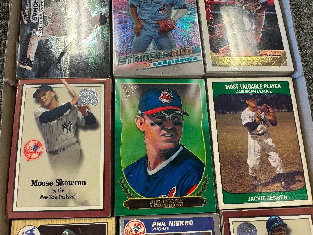 750 BASEBALL MLB SPORTS CARDS IN COLLATED PACKS - 7