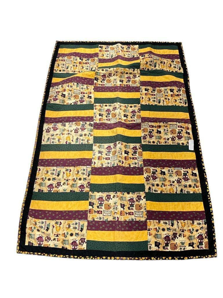 DEBBIE MUMM STYLED THEMED QUILT THE GARDEN ANGEL QUILT (1 of 5)