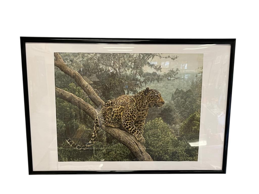 SIMON COMBES AFRICAN LEOPARD LIMITED EDITION ARTIST PROOF NO. 26/35 (1 of 6)