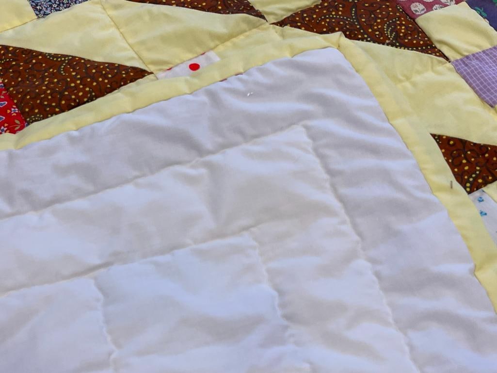HANDMADE CLASSIC JACOB'S LADDER QUILT - 6