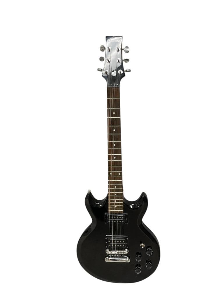 IBANEZ GAX70 SIX STRING ELECTRIC GUITAR IN A BLACK FINISH (1 of 19)