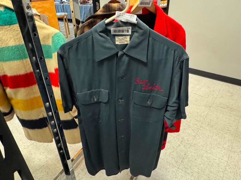 HAROLD'S CLUB CASINO OWNER RAY SMITH'S PONY EXPRESS MOTEL BOWLING SHIRT BY BOWLRITE - 2