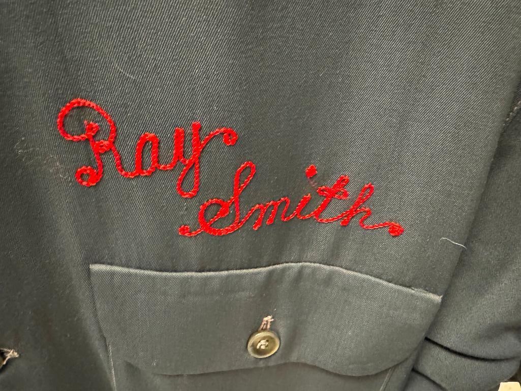 HAROLD'S CLUB CASINO OWNER RAY SMITH'S PONY EXPRESS MOTEL BOWLING SHIRT BY BOWLRITE - 3