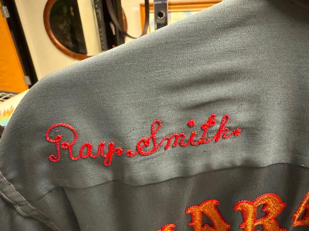 HAROLD'S CLUB CASINO OWNER RAY SMITH'S PONY EXPRESS MOTEL BOWLING SHIRT BY BOWLRITE - 7