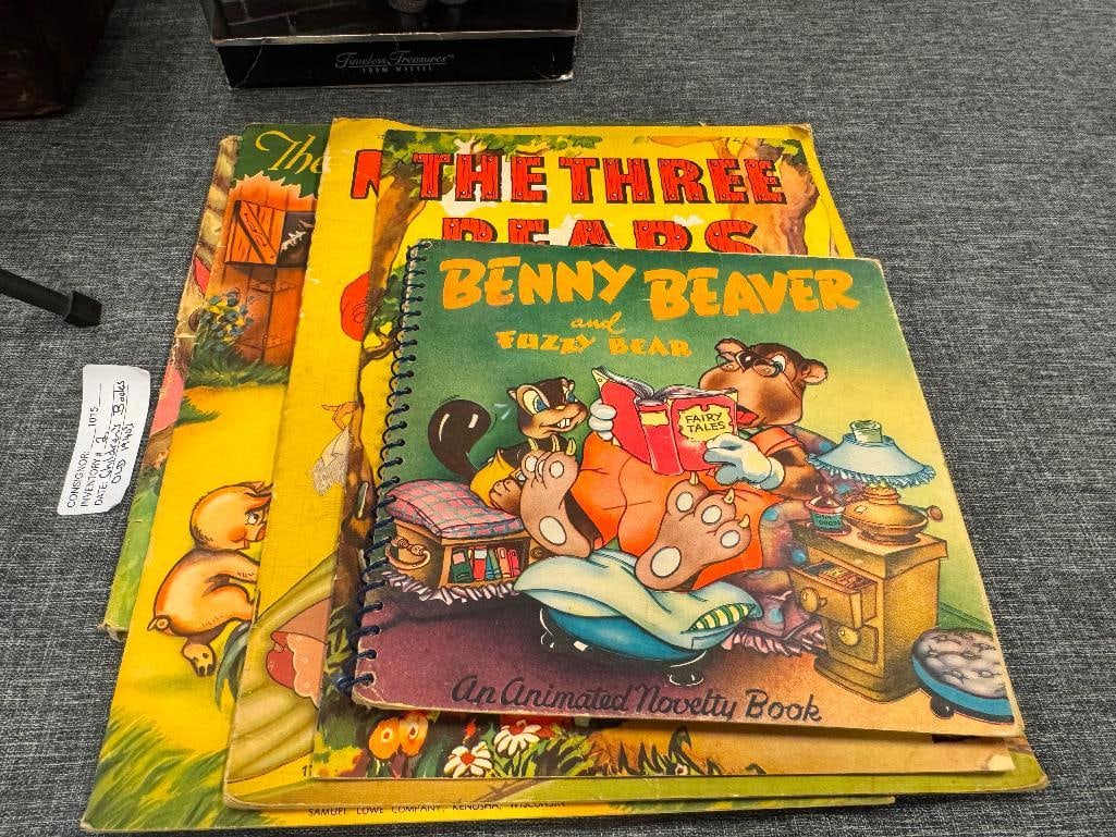 FIVE VINTAGE 1940'S CHILDREN'S STORY BOOKS (1 of 11)