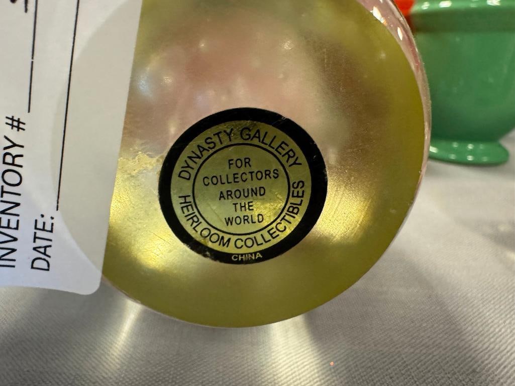 HAND BLOWN ART GLASS PAPERWIGHTS AND WINE BOTTLE STOPPER - 10