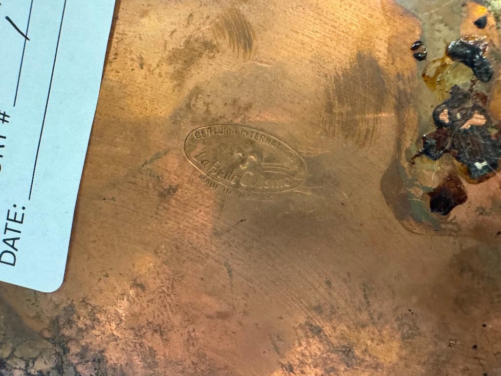 VINTAGE LA BELLE CUISINE MEXICO COPPER AND BRASS COFFEE SET - 14