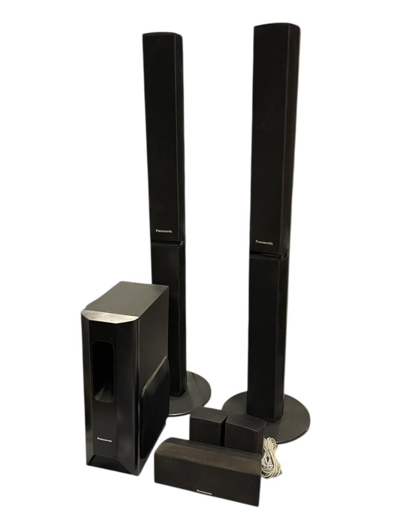 PANASONIC SIX SPEAKER SURROUND SOUND SET (1 of 16)