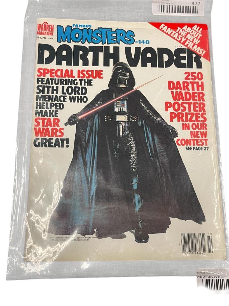 OCT. 1978 FAMOUS MONSTERS #148 DARTH VADER SPECIAL ISSUE MAGAZINE (1 of 12)