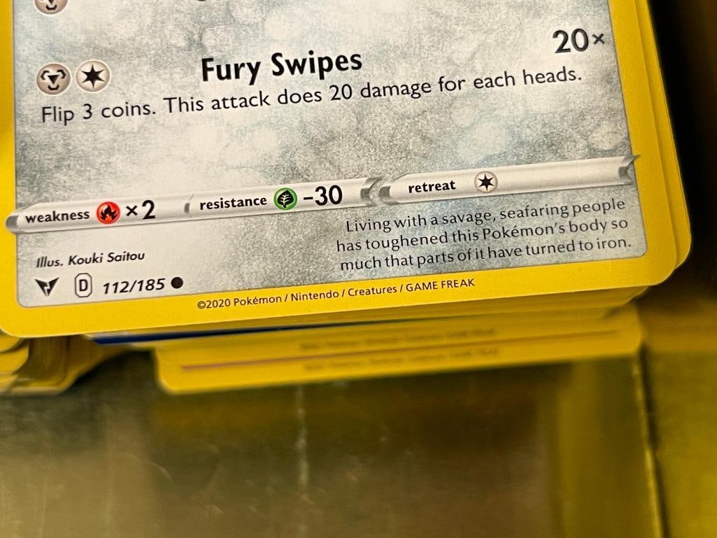 OVER 300 PLUS POKEMON COLLECTOR TRADING CARDS WITH COLLECTOR TIN CIRCA 2020-2024 - 12