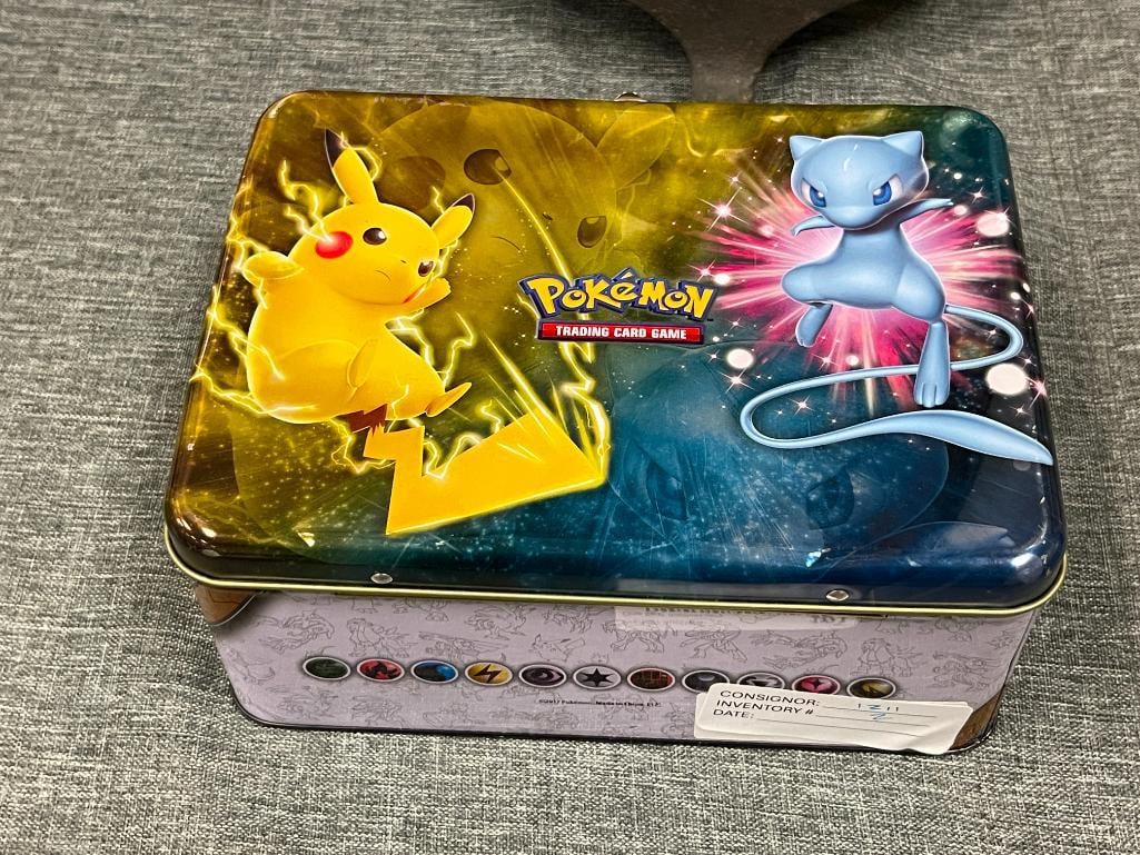 OVER 300 PLUS POKEMON COLLECTOR TRADING CARDS WITH COLLECTOR TIN CIRCA 2020-2024 - 19