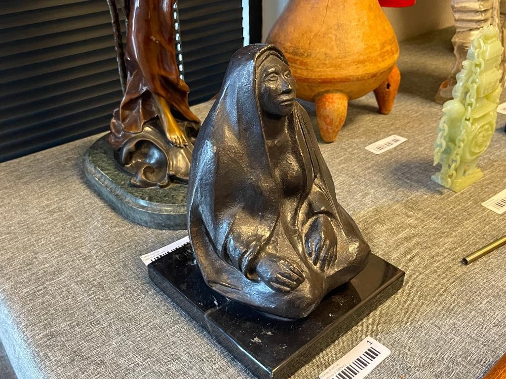 JOSE LUIS CUEVAS MEXICAN MODERNIST ARTIST LIMITED EDITION SCULPTURE - 2