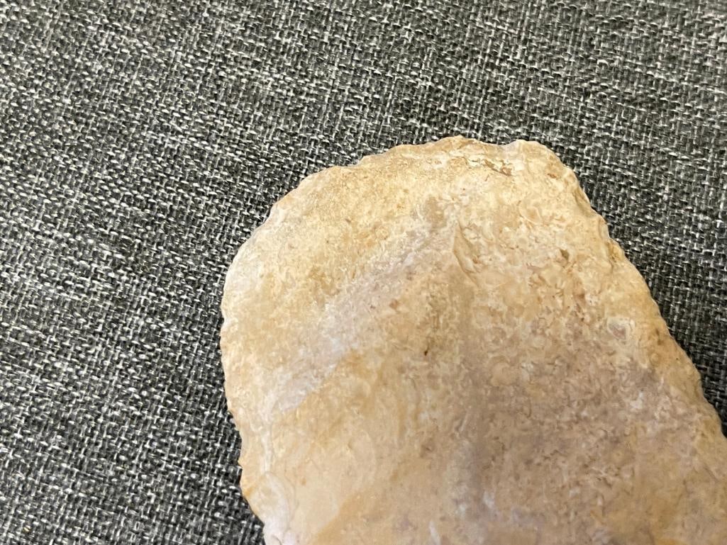 PALEO NATIVE AMERICAN HAND KNAPPED CLOVIS POINTS / ARROWHEADS / ARTIFACTS - 9