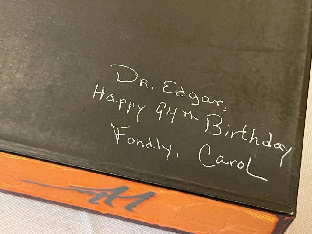 SPIRITILES BY HOUSTON LLEW HAND CRAFTED GLASS ON COPPER ART TILE TITLED ELYSIAN NO. 231 - 6