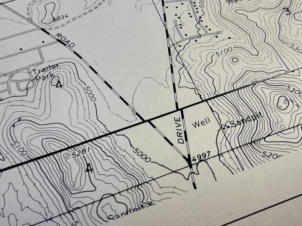 WASHOE COUNTY 1973-74 AERIAL BOOK WITH AERIAL PHOTOS / MAPS LARGE FORMAT - 13