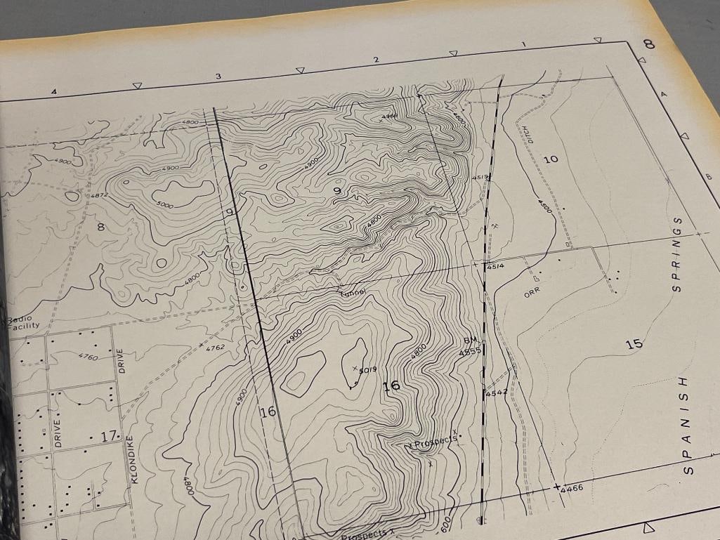 WASHOE COUNTY 1973-74 AERIAL BOOK WITH AERIAL PHOTOS / MAPS LARGE FORMAT - 6