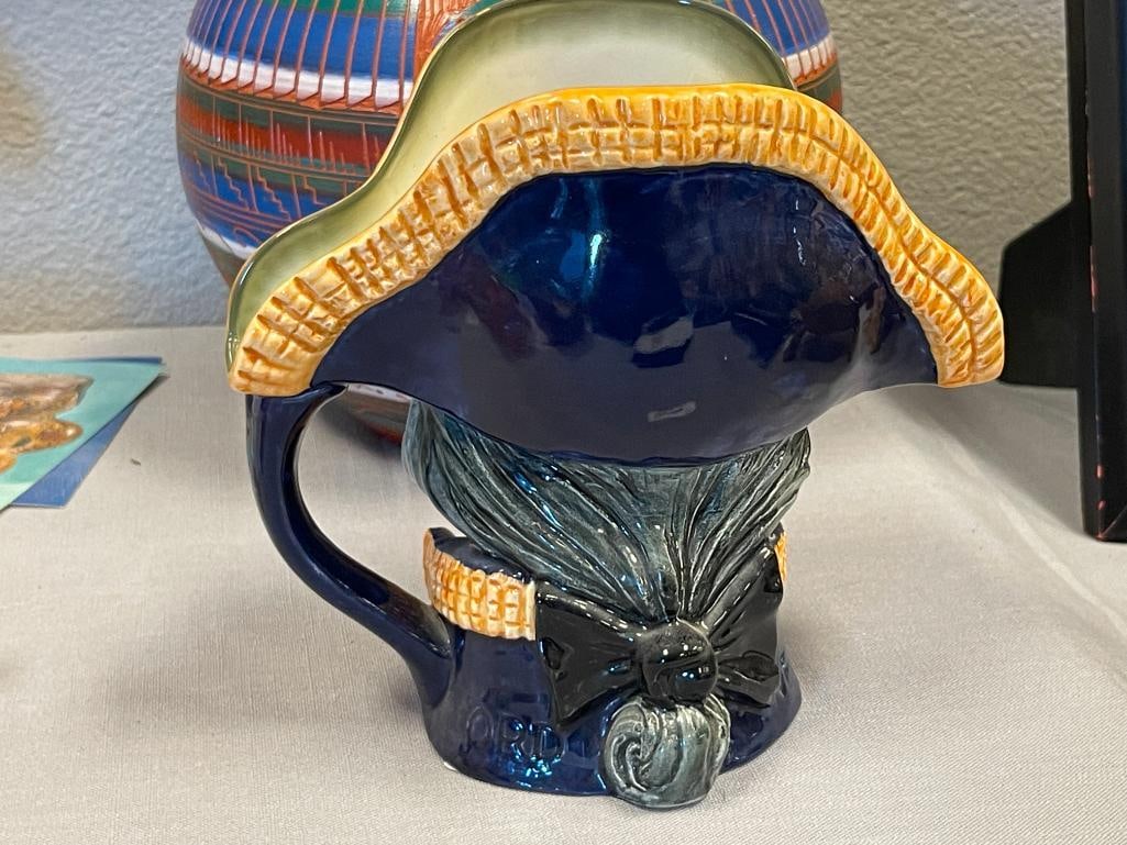 VINTAGE 1951 ROYL DOULTON LORD NELSON CHARACTER TOBY JUG NO. D. 6336 - 5