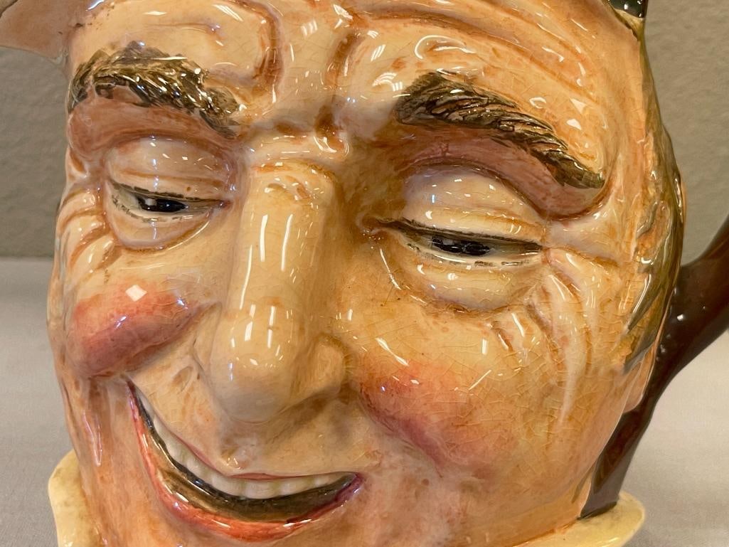 VINTAGE ROYAL DOULTON FARMER JOHN LARGE CHARACTER TOBY JUG - 2