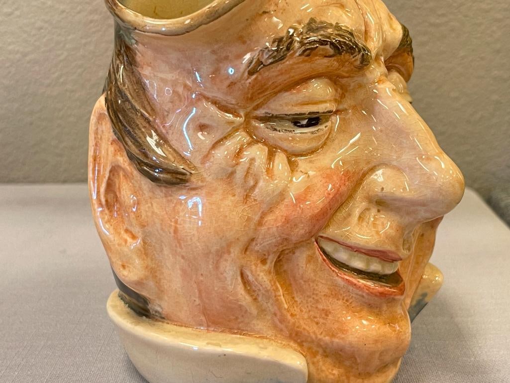 VINTAGE ROYAL DOULTON FARMER JOHN LARGE CHARACTER TOBY JUG - 3