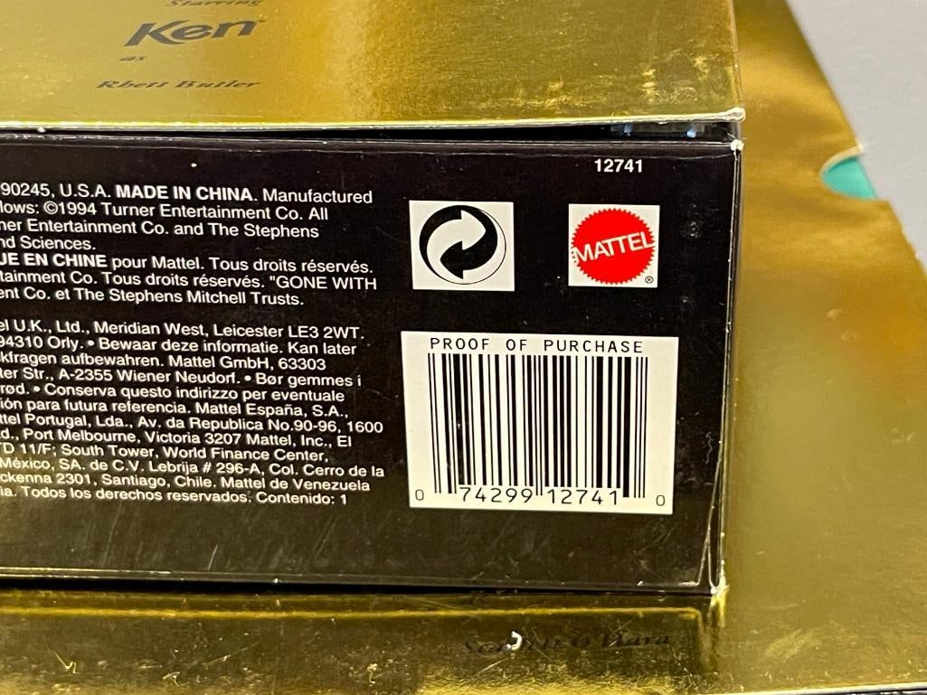 BARBIE HOLLYWOOD LEGENDS COLLECTION GONE WITH THE WIND DOLLS BY MATTEL - 19