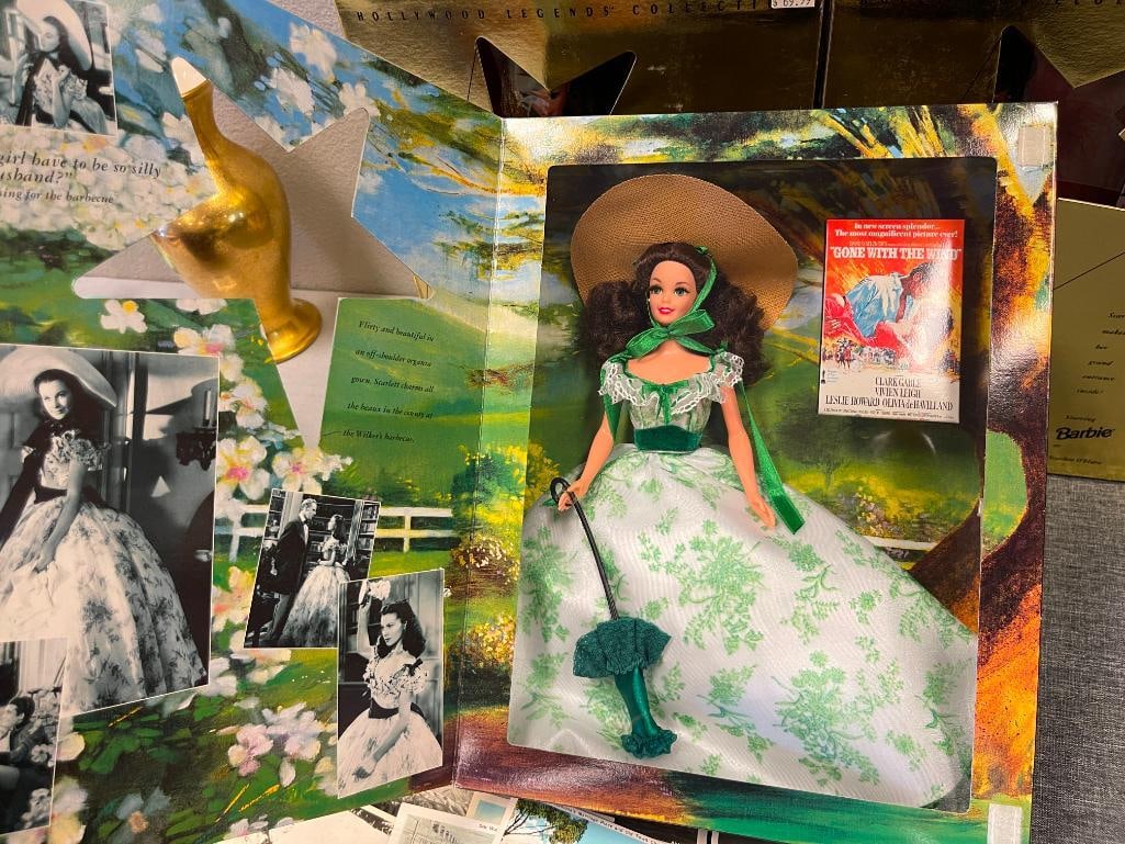 BARBIE HOLLYWOOD LEGENDS COLLECTION GONE WITH THE WIND DOLLS BY MATTEL - 4