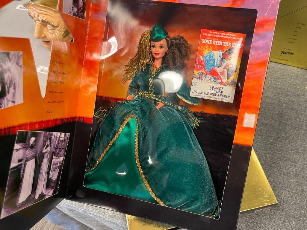 BARBIE HOLLYWOOD LEGENDS COLLECTION GONE WITH THE WIND DOLLS BY MATTEL - 8