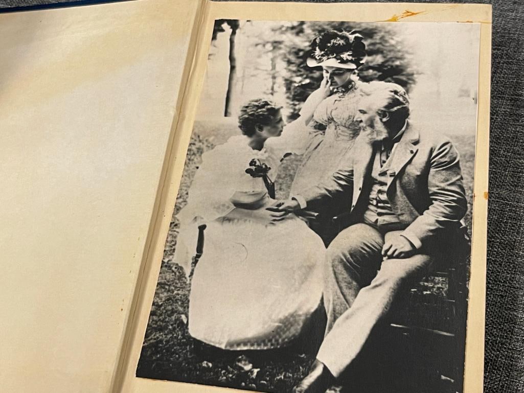 1956 HELEN KELLER SKETCH FOR A PORTRAIT BY VAN WYCK BROOKS WITH PHOTOGRAPH - 3