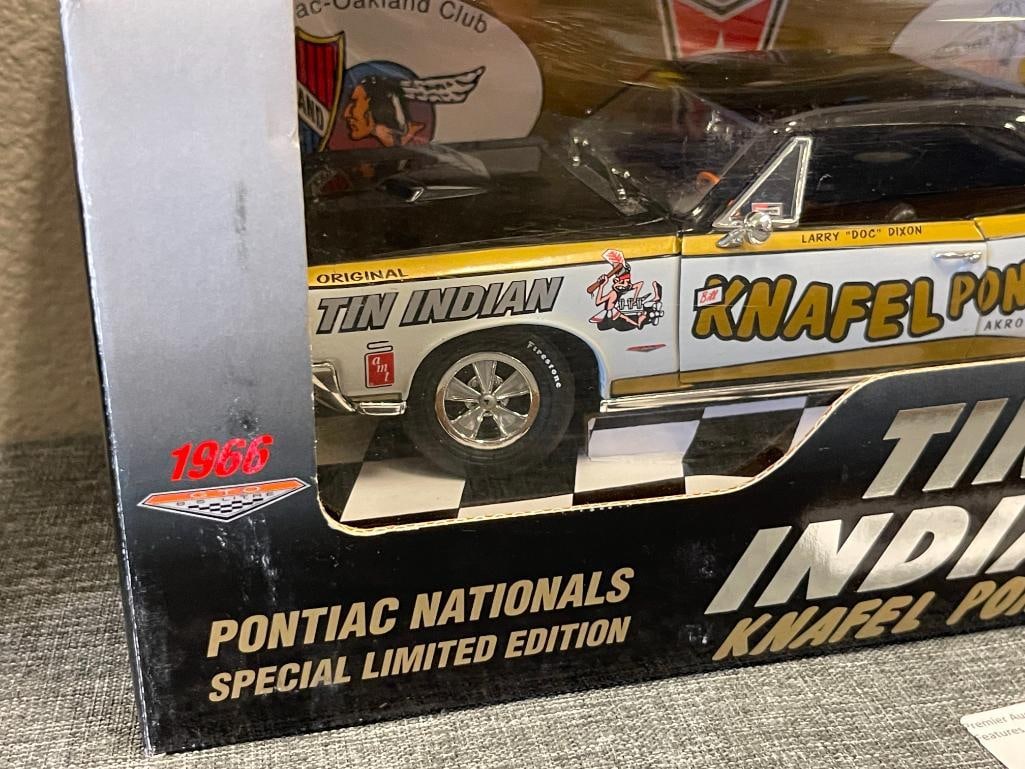 TIN INDIAN KNAFEL PONTIAC LIMITED EDITION BY ERTL COLLECTIBLES - 3