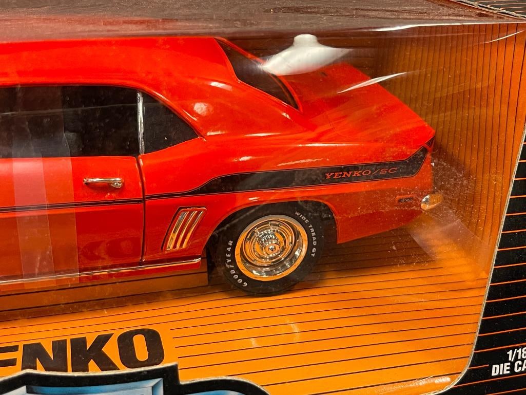 AMERICAN MUSCLE 1/18 DIE-CAST MODEL 1969 YENKO 427 CAMARO ISSUE # 6 - 6