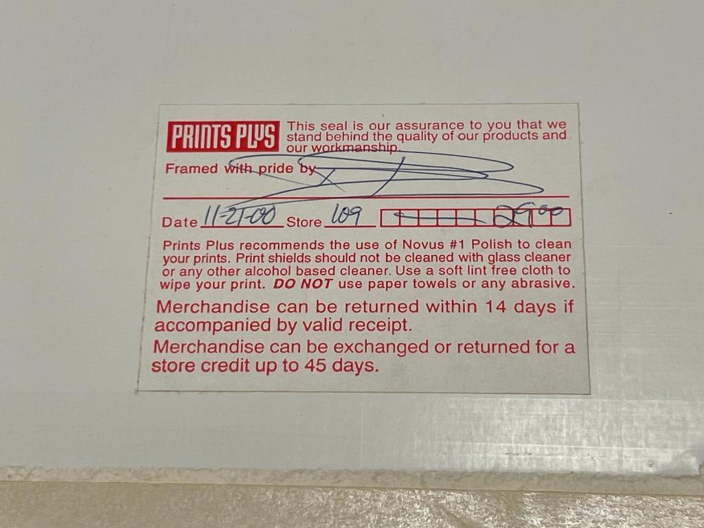 ROBERT MITCHENER CONTERMPORARY POSTWAR AMERICAN ARTIST PRINT - 5