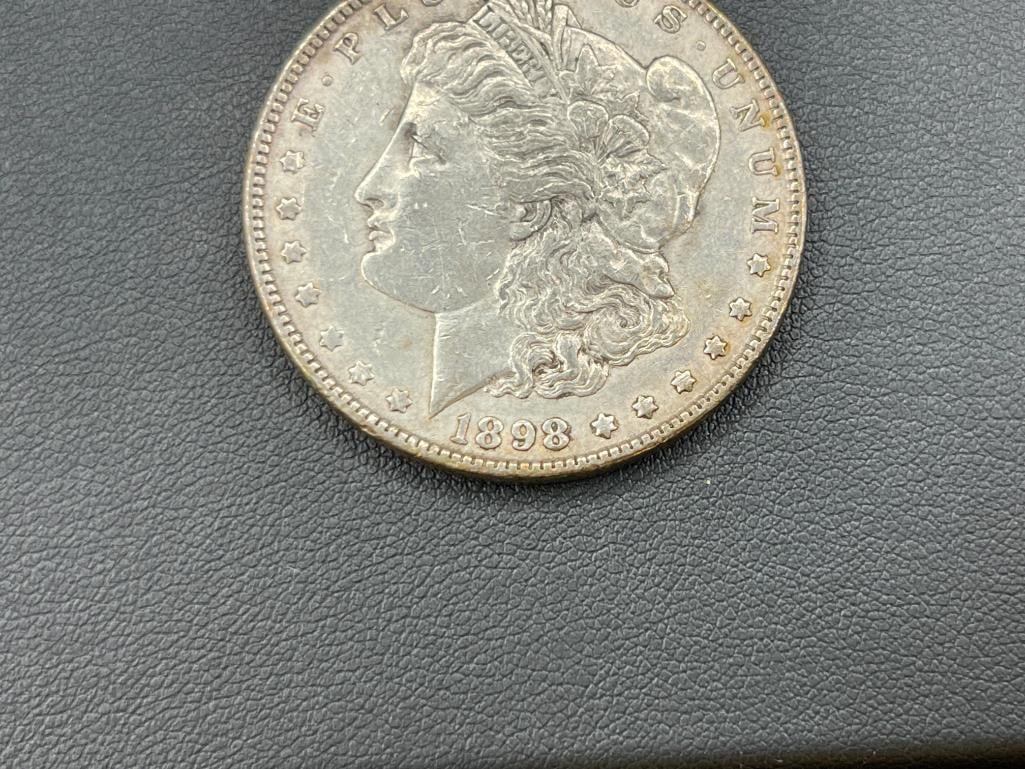 1898 U.S. MORGAN SILVER DOLLAR - 3