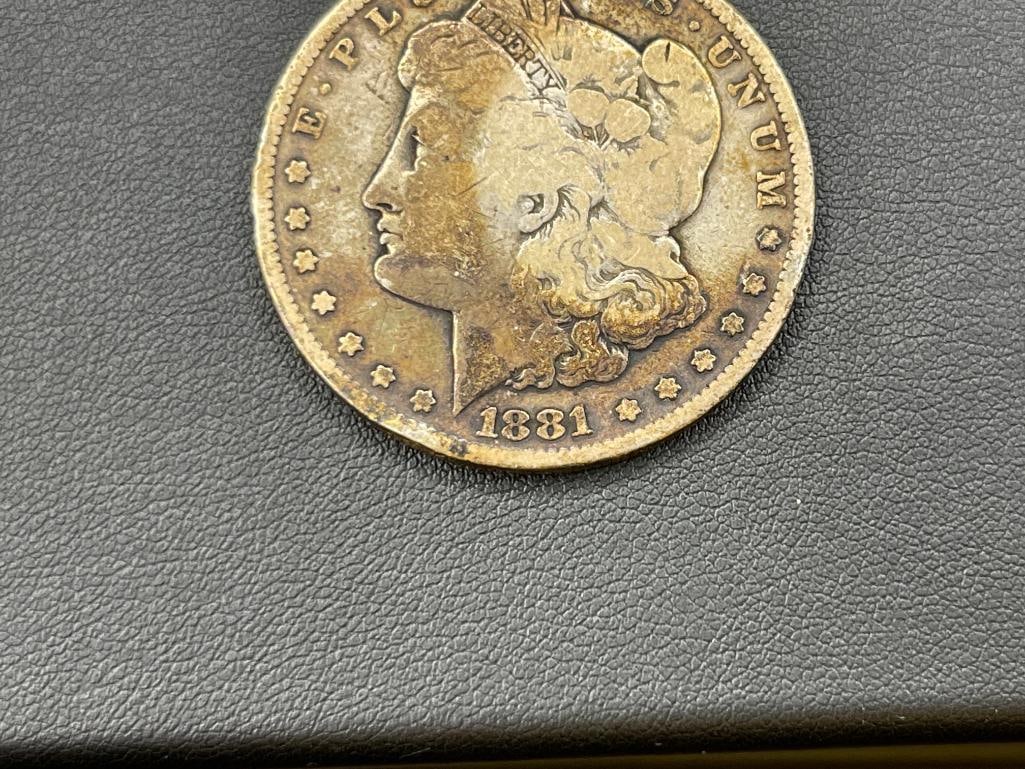 1881-S U.S. MORGAN SILVER DOLLAR - 3