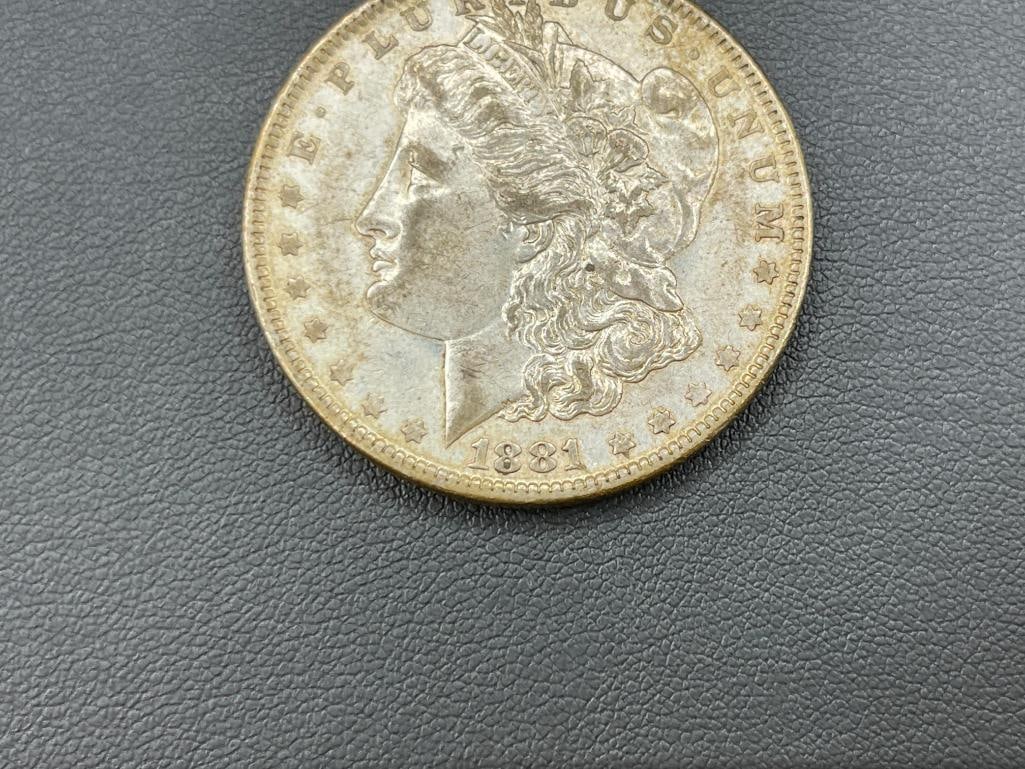 1881-O U.S. MORGAN SILVER DOLLAR - 3