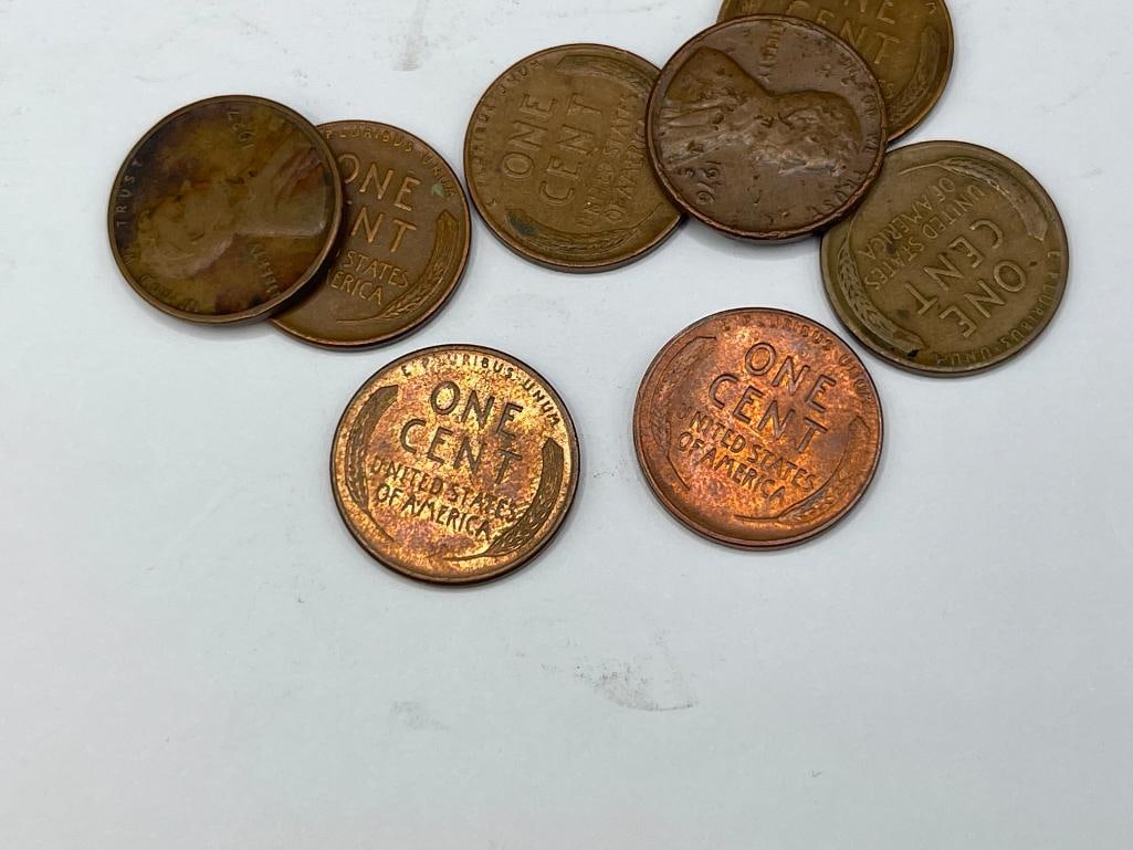 ASSORTED U.S. COINS INCLUDING FOUR 90% SILVER DIMES - 3