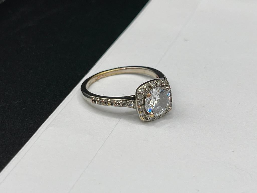 10 ASSORTED RINGS INCLUDING NINE STERLING SILVER AND ONE 18K GOLD PLATED - 8