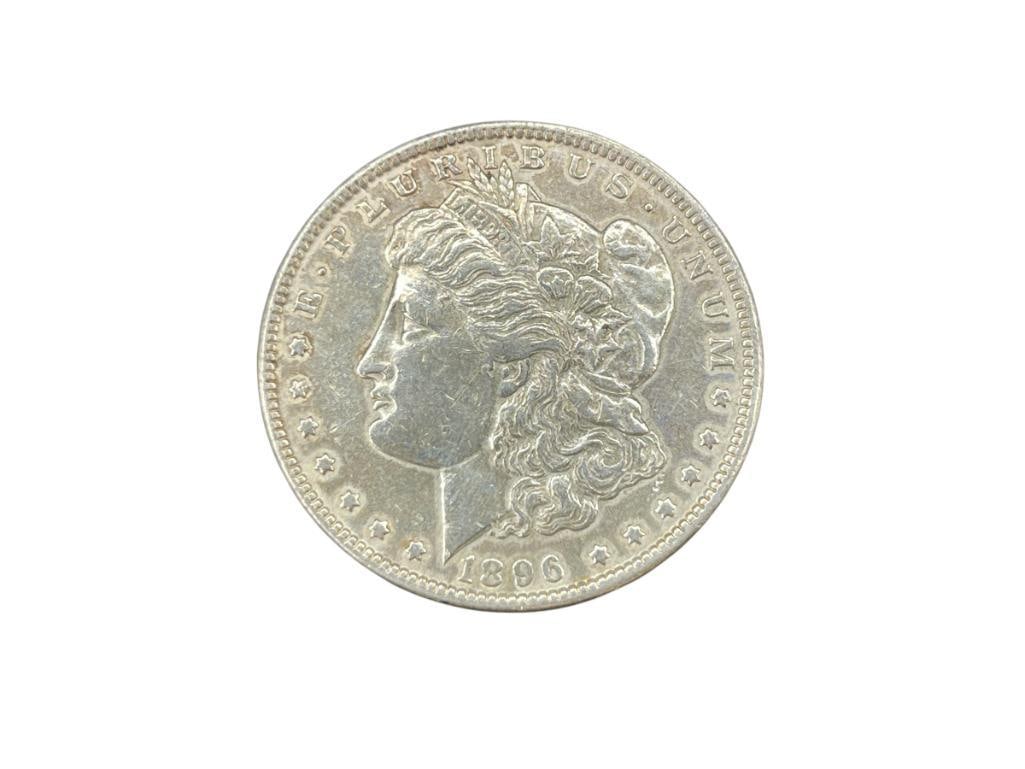 1896 U.S. MORGAN SILVER DOLLAR (1 of 6)