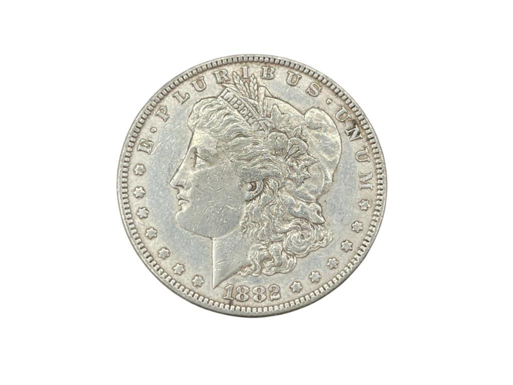 1882 U.S. MORGAN SILVER DOLLAR (1 of 6)