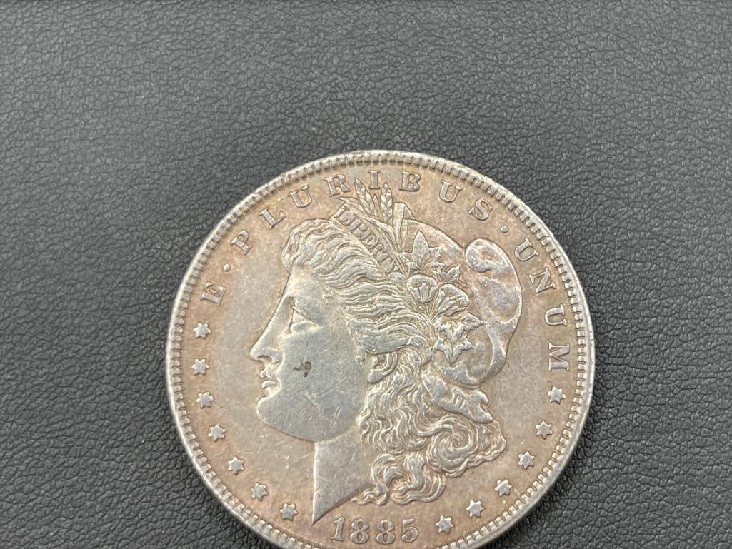 1885 U.S. MORGAN SILVER DOLLAR - 2
